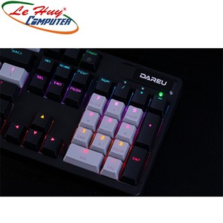 Bàn phím cơ DareU EK1280X BLACK-GREY MULTI LED (Blue Switch)