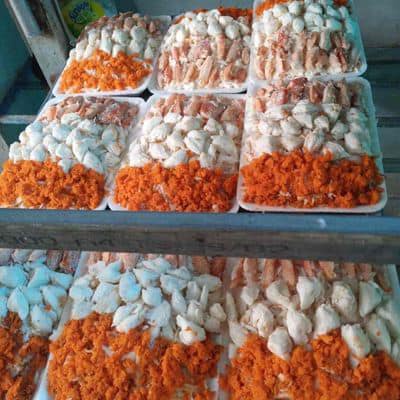 Thịt ghẹ bóc nõn ko pha tạp 500gr❤️Tmart- Thực phẩm sạch