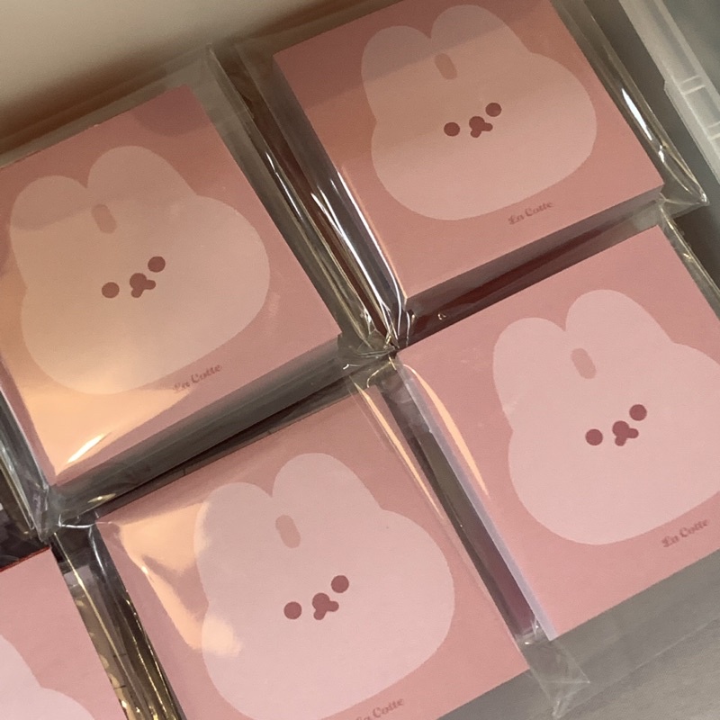 Lacotte | Giấy nhớ memopad Buratta không keo 100 tờ 9x9cm 🐰