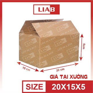 20x15x5 set 10 hộp Carton đóng gói hàng