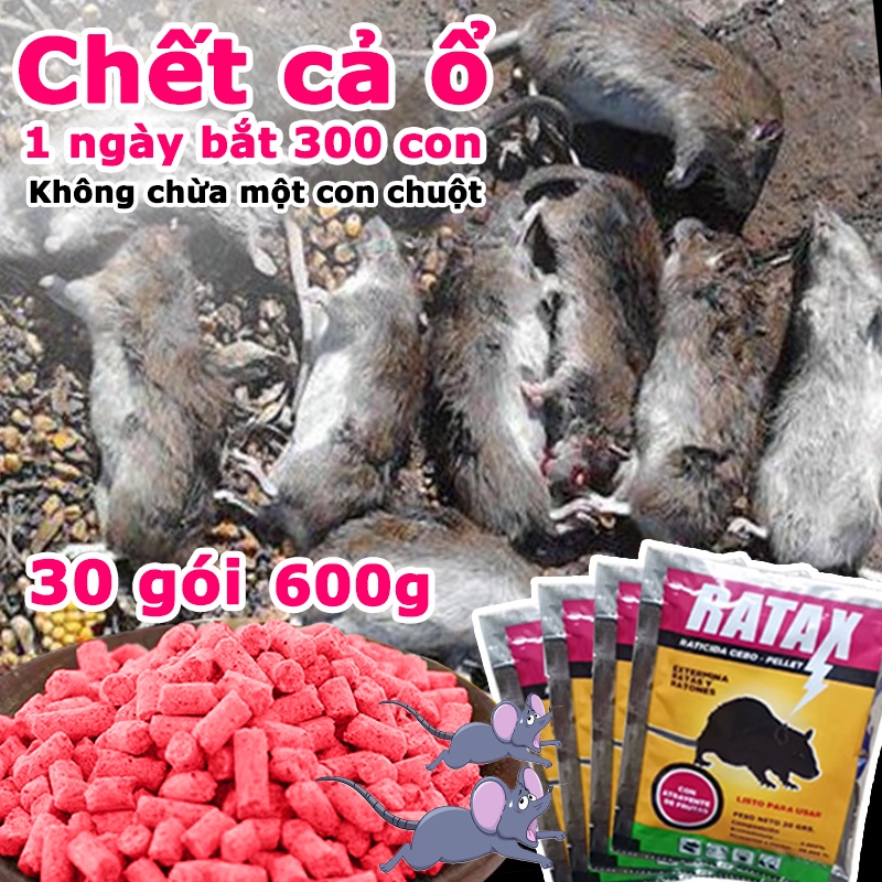 thuốc diệt chuột 300g kẹo diệt chuột ARS Thái Lan Xua đuổi chuột hiệu quả