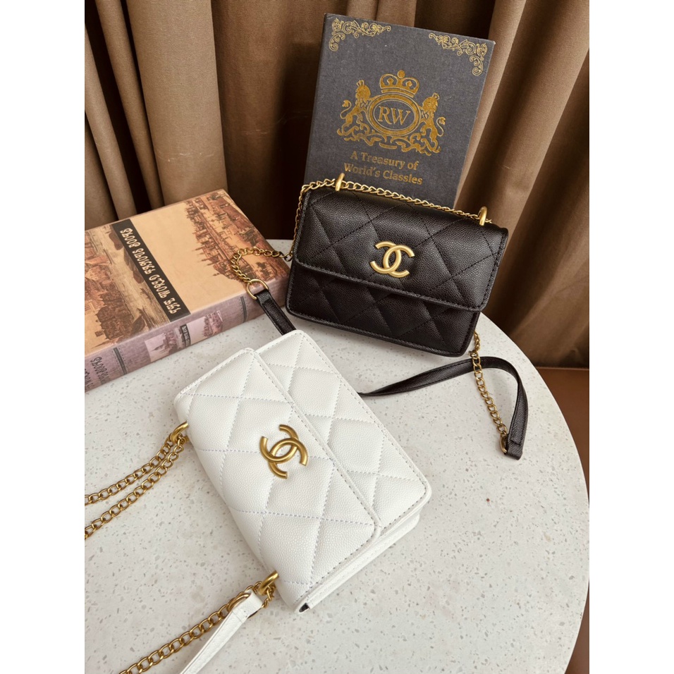 Túi đeo chéo thời trang khóa X vàng siêu hot 2023