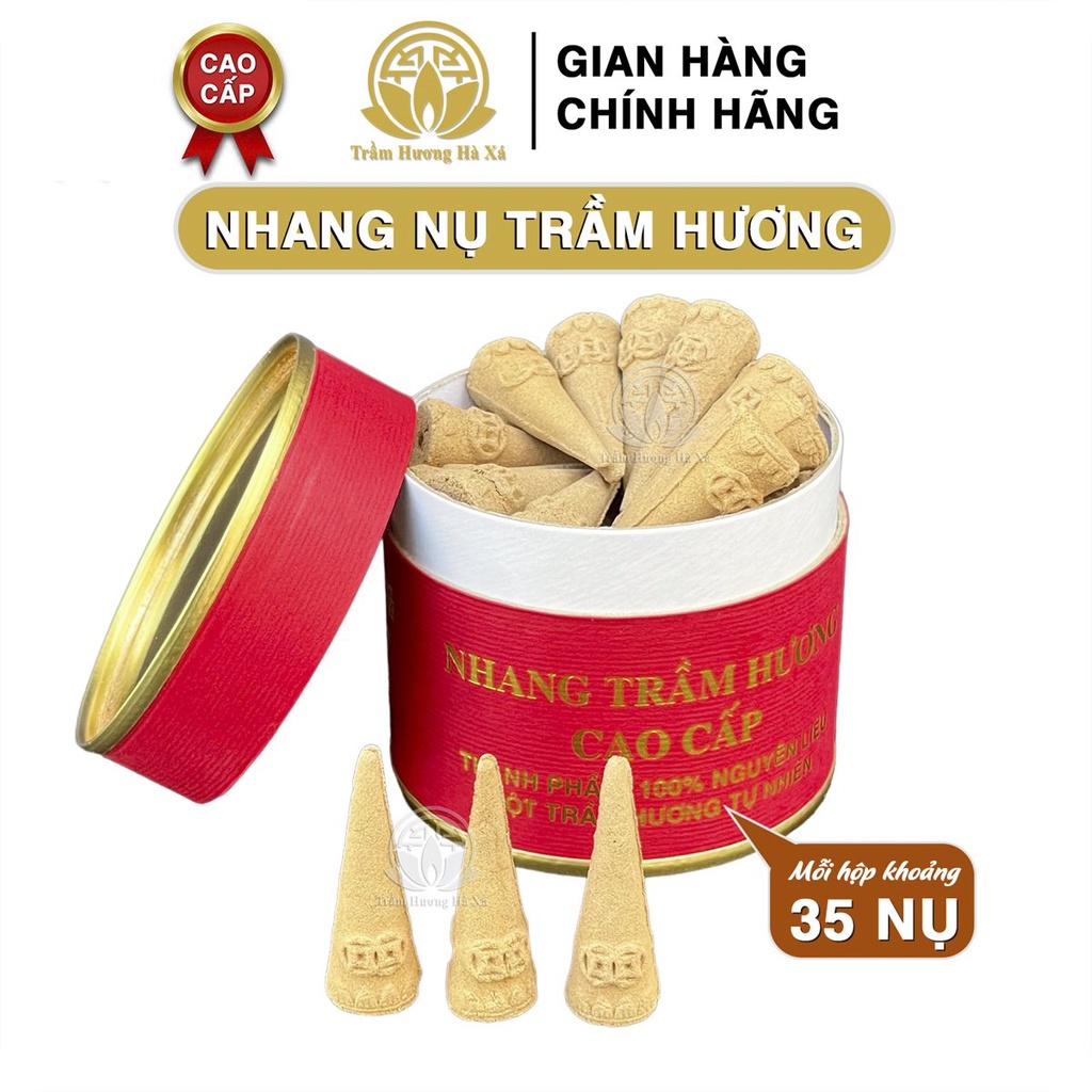 Nhang nụ trầm hương cao cấp đốt xông nhà tẩy uế HÀ XÁ sạch an toàn