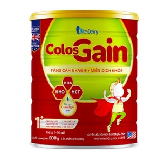 Sữa bột colos gain 1+ 800g, tăng cân nhanh