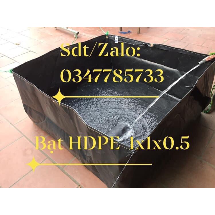 Bạt đen HDPE nuôi cá