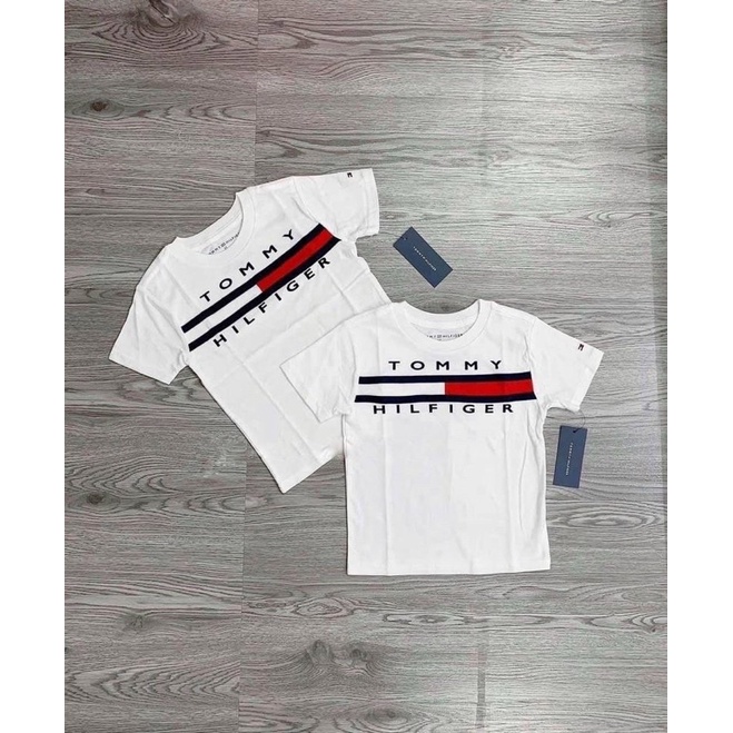 🌼  Áo Phông Tommy Xịn Sò Cho Bé Trai Bé Gái Size 90-150  mẹ mặc đôi với con được