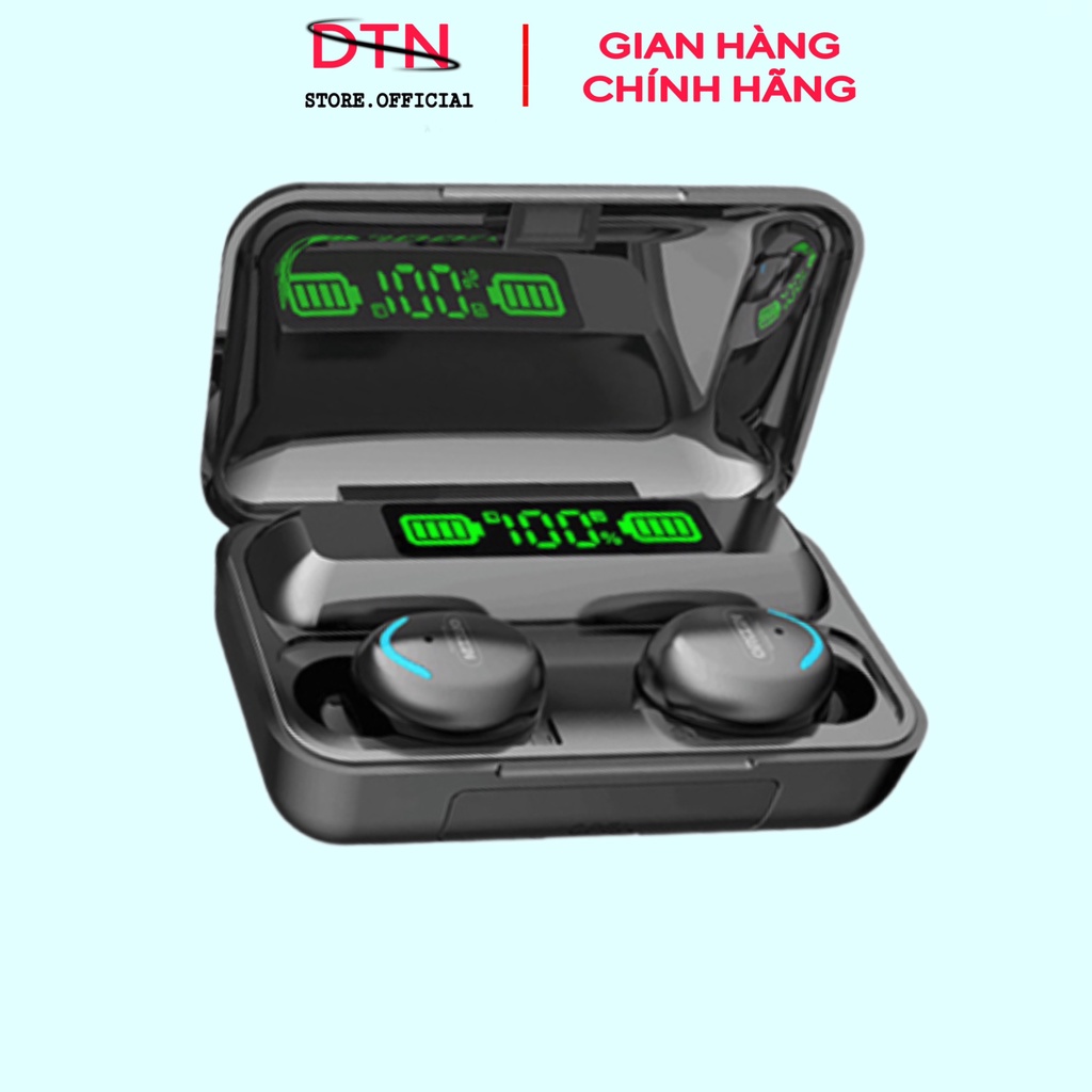 Tai nghe bluetooth không dây F9 DTN Full chức năng dùng cho các dòng điện thoại và laptop