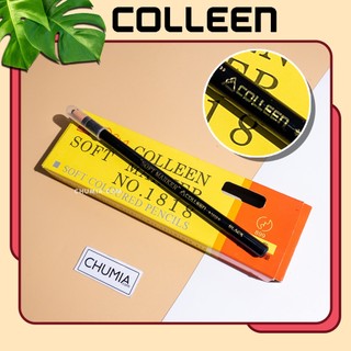 Chì kẻ mày COLLEEN NHẬT / ĐÀI xé kẻ lông mày phẩy sợi gẩy sợi lâu trôi không trôi bộ trang điểm chính hãng KM chumia