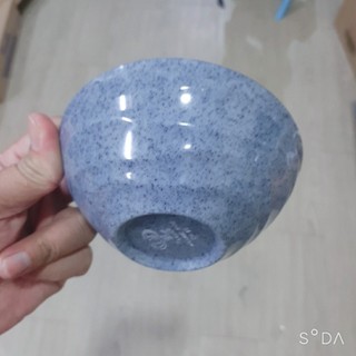 Chén cơm nhựa melami màu vân đá