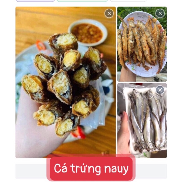 CÁ TRỨNG NAUY 1 ký 2 vỉ ( 500 gr hoả tốc hcm)
