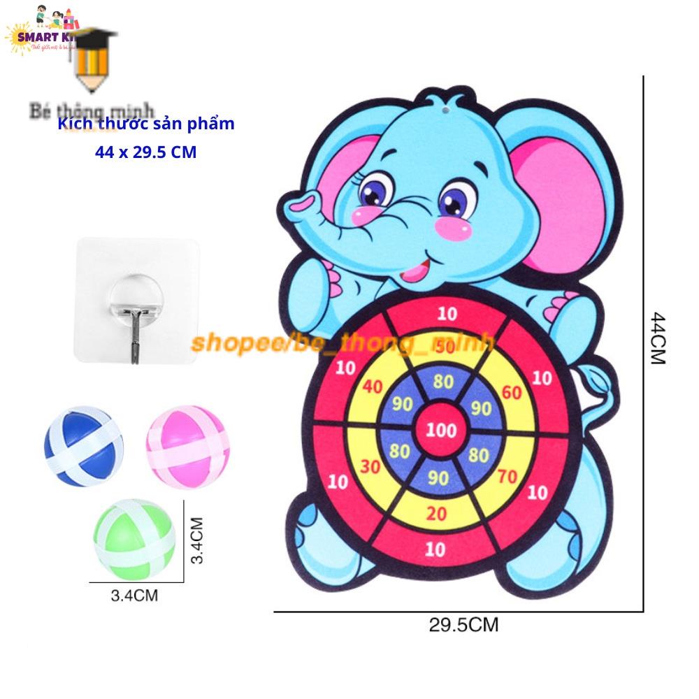 Đồ Chơi Phi Tiêu Bóng Dính Cho Bé, Trò Chơi Ném Bóng Gai Tự Dính tính điểm - đồ chơi trong nhà