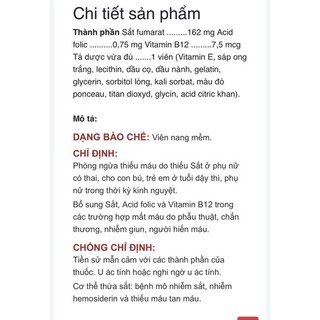 ( Bổ máu) Bofit F H30v Dhg