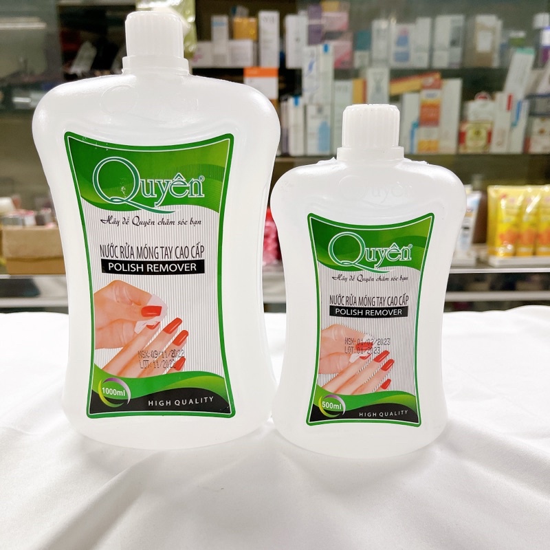 Nước rửa móng  Quyên cao cấp 1L/0.5L