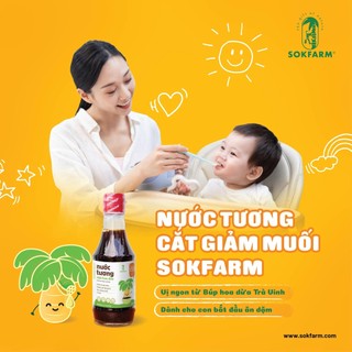 Nước tương mật hoa dừa cho bé 200ml