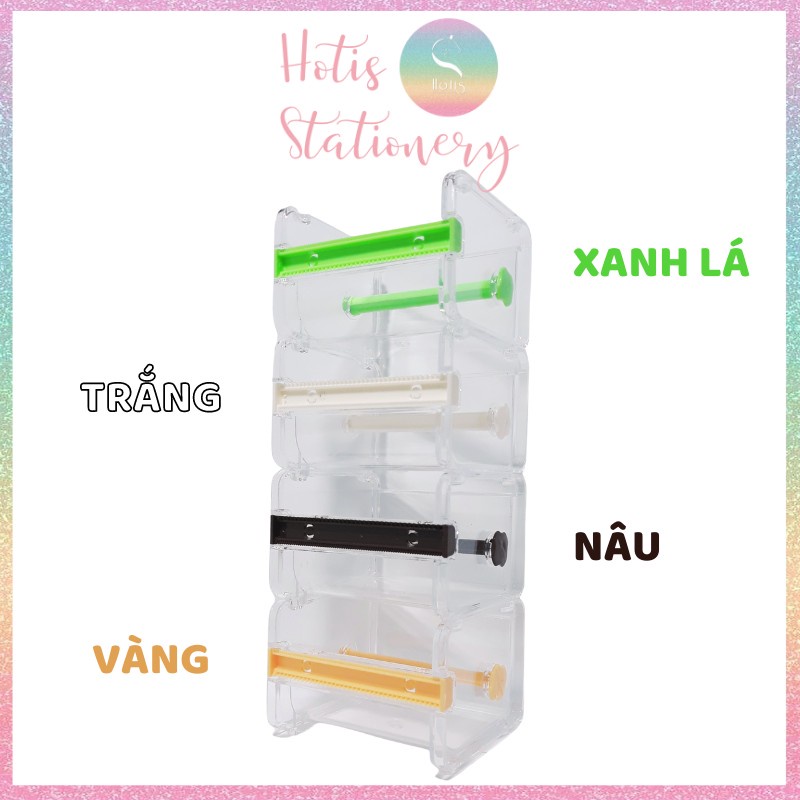 Dụng cụ cắt băng keo washi trong suốt xinh xắn và tiện lợi