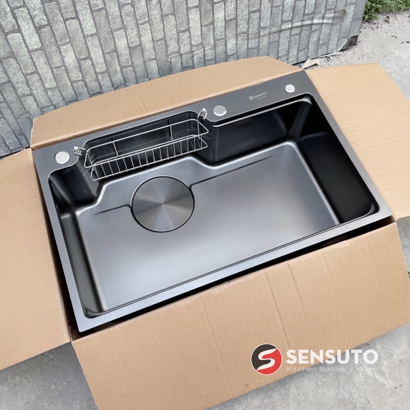 Chậu Rửa Bát 1 Hố Sensuto S780HQD & S780HQ