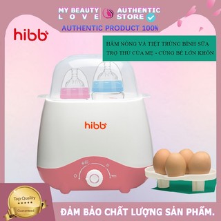 Máy hâm sữa và tiệt trùng bình sữa HIBB đa năng:Tiệt trùng bình sữa, hâm sữa, hâm thức ăn, luộc trứng