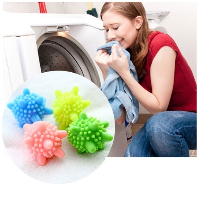 Bóng giặt mini sinh học cầu gai giặt máy, siêu tiện lợi