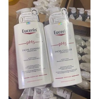 sữa rửa  mặt Eucerin ph5 Facial Cleanser Sensitive skin 400ml