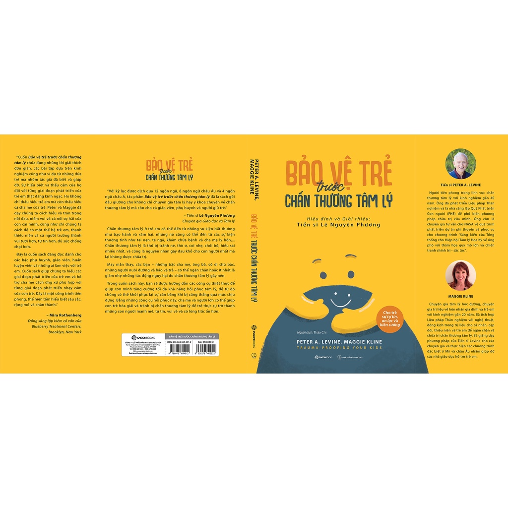 SÁCH - Bảo vệ trẻ trước chấn thương tâm lý  - SaiGonBooks