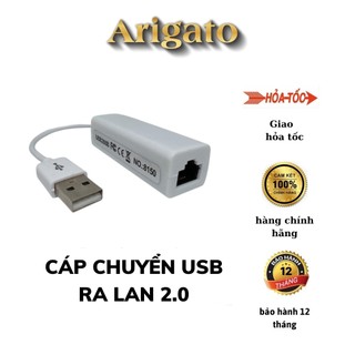 Cáp chuyển usb ra lan, usb to lan rj45 chuẩn 2.0.vtq.computer