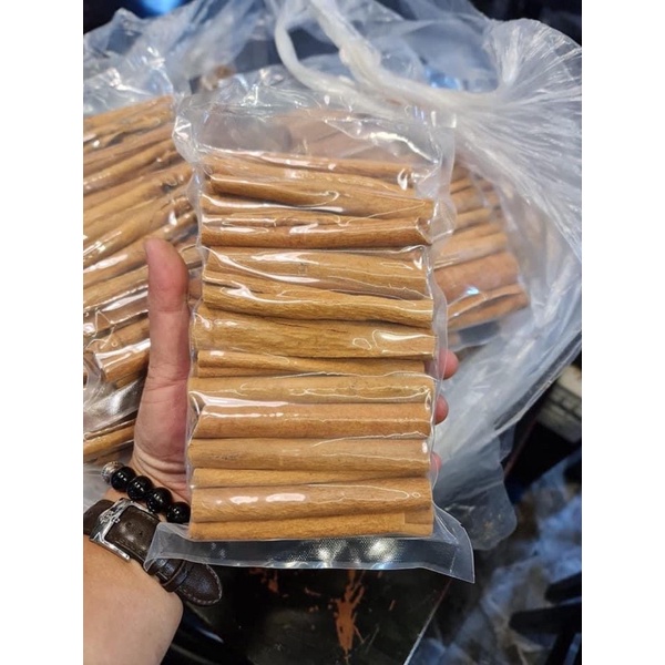 Chuyên sỉ lẻ Quế Thanh cạo vỏ cắt lát 8-10cm ( gói 1 kg)