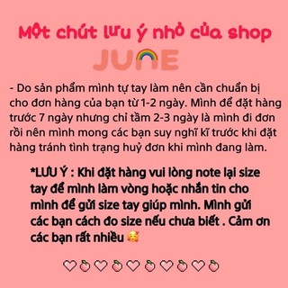 {mới} Vòng tay hạt cườm Daisy & Cherry