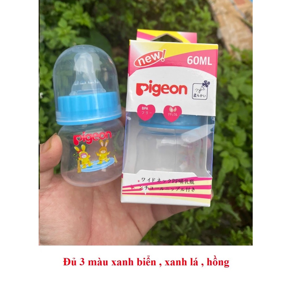 Bình sữa Pegion cho trẻ sơ sinh size 60ml, 160ml, 240ml