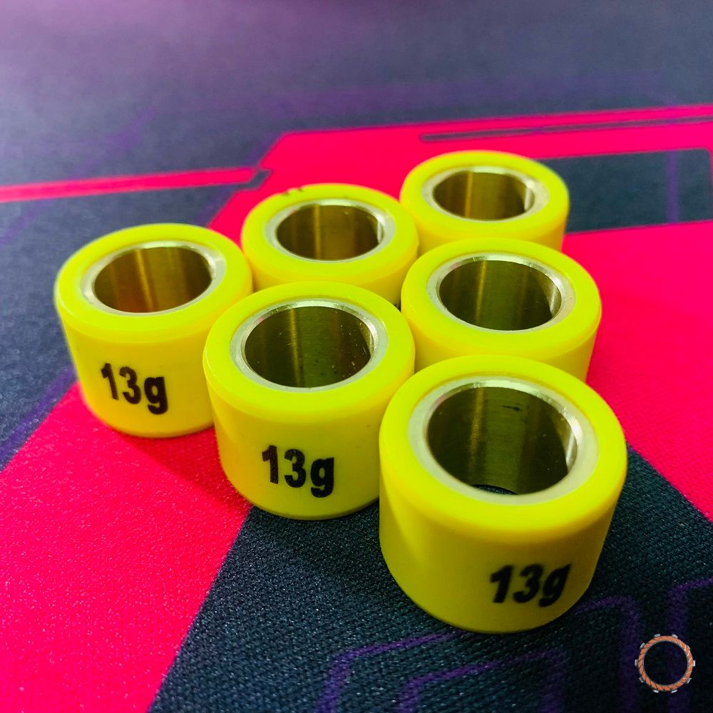 Bi nồi KEZH xe ga VARIO 150cc / 125cc / CLICK / AB 125/150 / 11g / 12g /13g / 14g / 15gam lỗi đồng