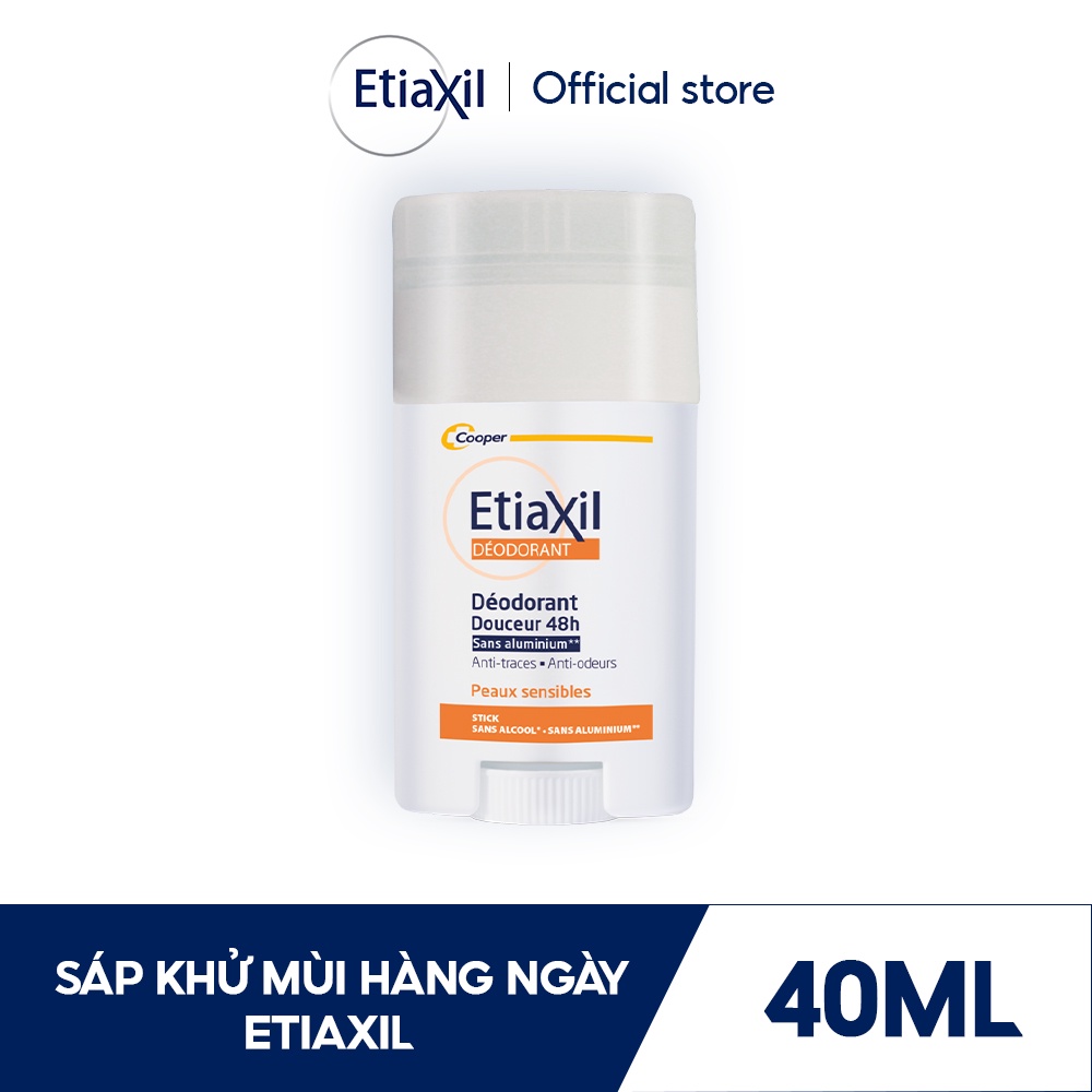 Sáp Khử Mùi Và Ngăn Mồ Hôi Khô Thoáng 48h Etiaxil 40ml