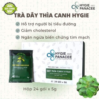 Trà dược liệu dây thìa canh hygie & panacee dạng bột hòa tan dành cho người tiểu đường