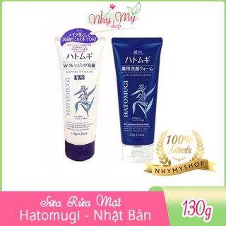 Sữa rửa mặt Ý Dĩ Hatomugi Naturie Nhật Bản 130g