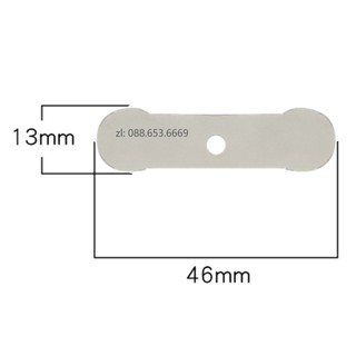 (Giá sỉ) (46X13mm) 1 Lá thép máy bơm hơi, lá mía máy nén khí, van thép máy bơm hơi máy không dầu 950W, 1100W...