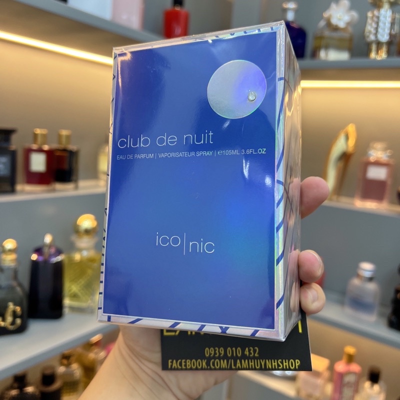 Nước hoa Nam CLUB DE NUIT ICONIC Xanh 105ML