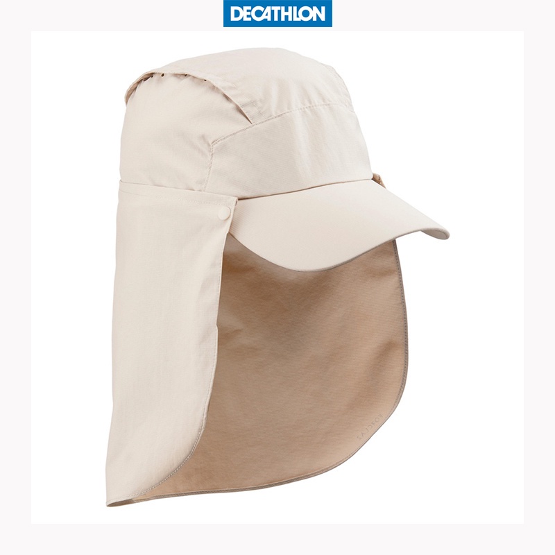 Nón mũ lưỡi trai chống tia cực tím DECATHLON có thể tháo tấm che gáy mã 8517283
