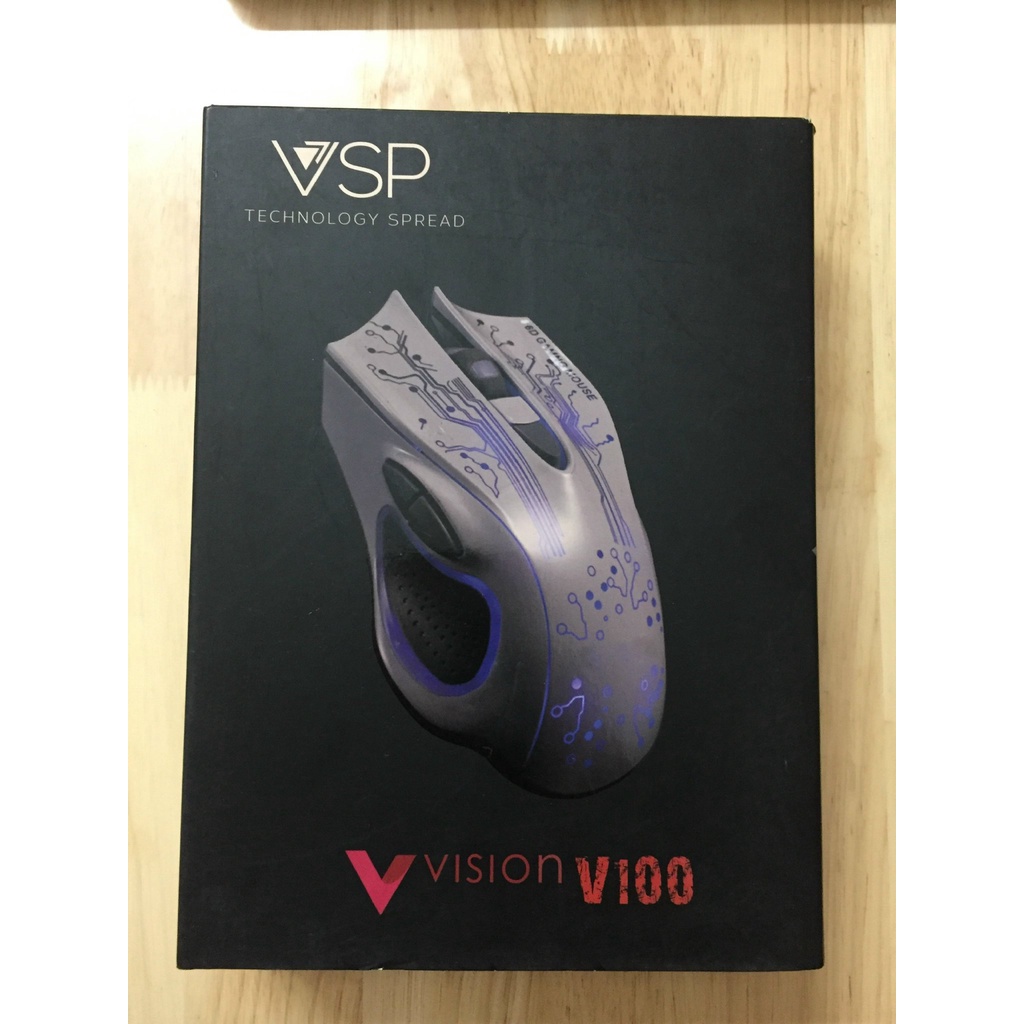 Chuột máy tính led chuyên game Vision V100