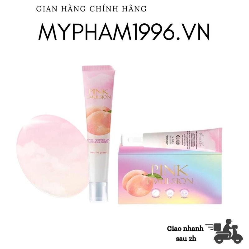 Kem Dưỡng Má Hồng - Pink Emulsion, Dưỡng má hồng từ nhiên, cấp ẩm da mịn mượt, tăng sinh collagen, Aco