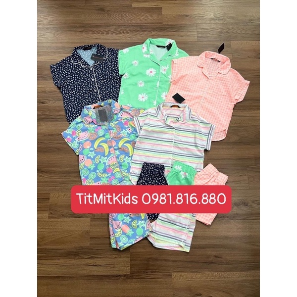 Bộ pizama dư xịn bé gái 90-130