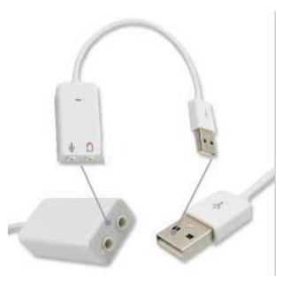 Usb Sound Có Dây 7.1 ( Cáp Chuyển Đổi Từ USB ra âm thanh cổng 3.5)- Full Box