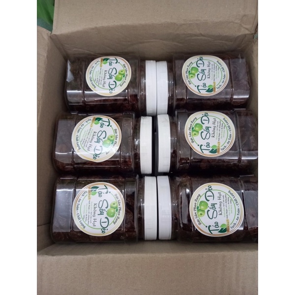 Táo sấy dẻo không hạt Ninh Thuận hộp 500g