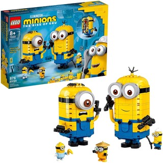 75551 Đồ chơi lắp ráp Iego Brick-built Minions and their Lair - "Hang ổ" của Minions