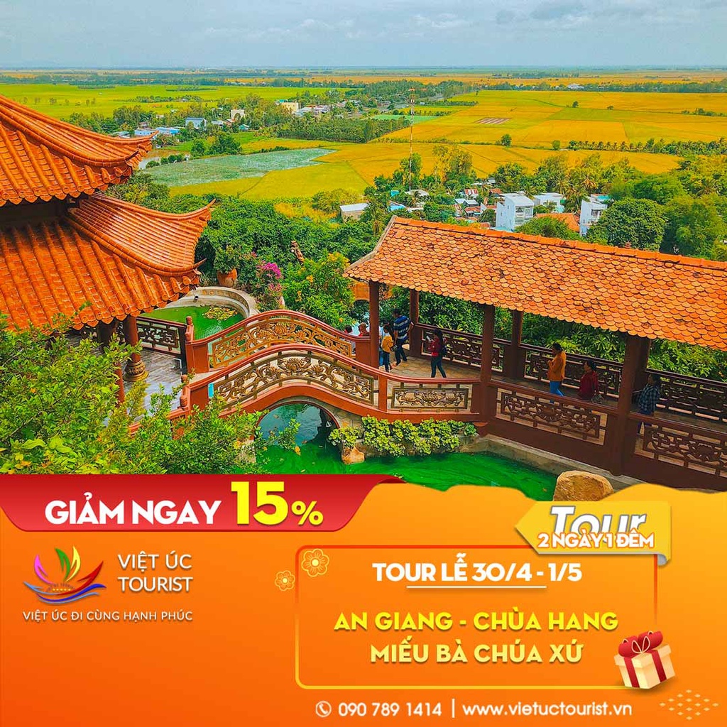 AN GIANG [VOUCHER] Tour du lịch hành hương Vía Bà Chúa Xứ | Việt Úc Tourist