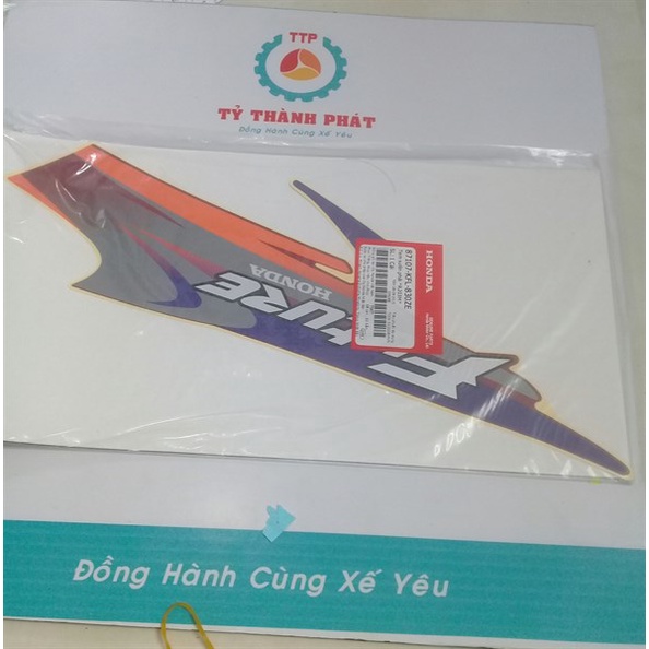 Tem Future 110 Đỏ Đô đời đầu zin honda