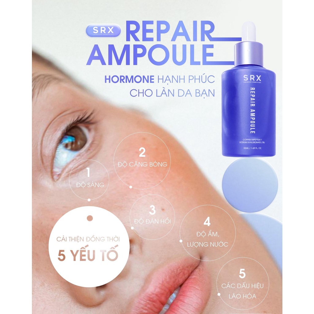 Serum phục hồi, Cấp ẩm Repair Ampoule SRX