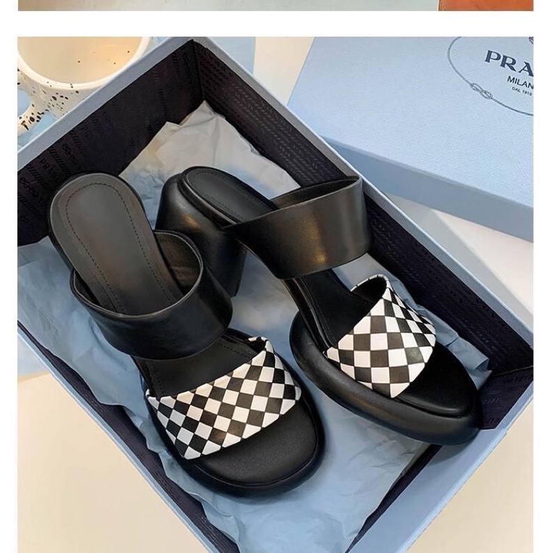 Guốc gót nhập đế 6p