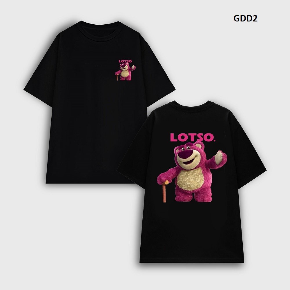 Áo Thun GẤU LOSTO form rộng tay lỡ chất vải cotton 100% mềm mại 260Gsm Local brand AZILA - AC209