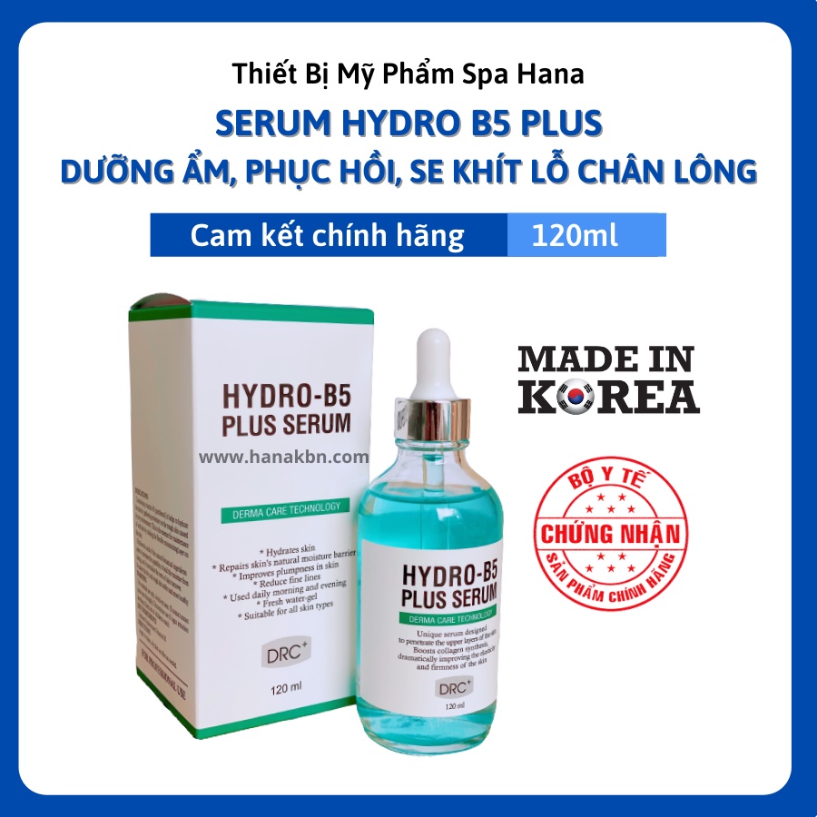 SERUM HYDRO B5 PLUS, SERUM DƯỠNG ẨM PHỤC HỒI TÁI TẠO DA - Chuẩn Auth