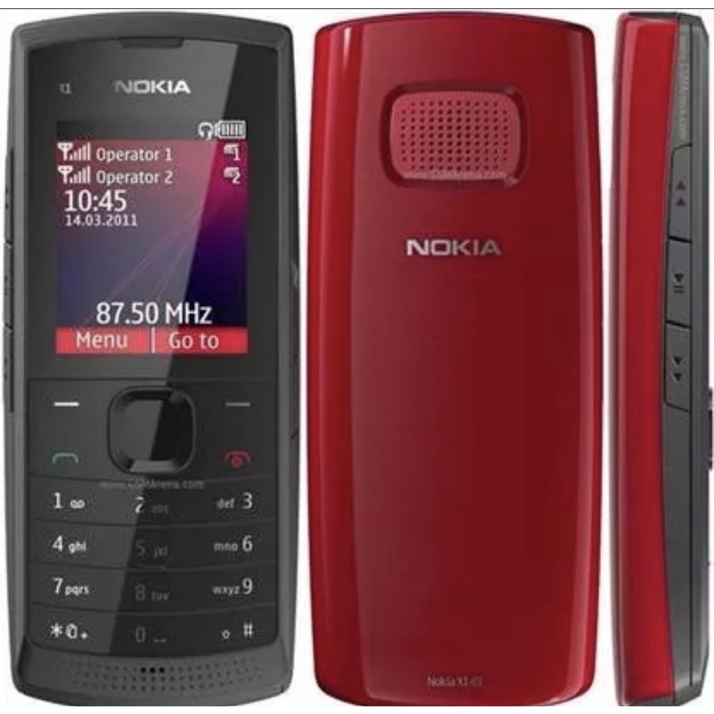 Điện Thoại cổ Nokia X1-01 2 sim 2 sóng Chính Hãng - Siêu Bền - Bao Rẻ