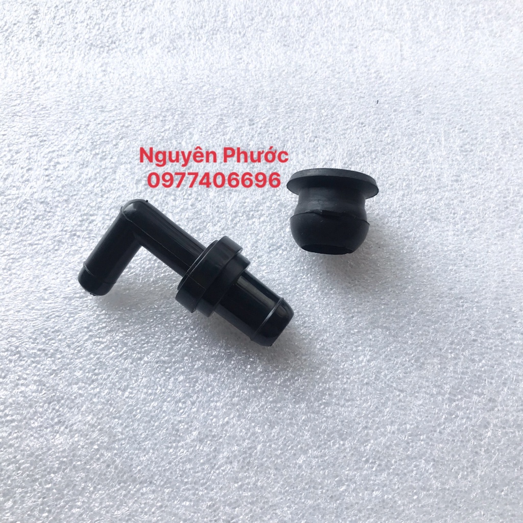 Van một chiều / Van hơi thừa thông hơi nắp giàn cò KIA PRIDE CD5 / MAZDA 323 - Mã PT KB60313890