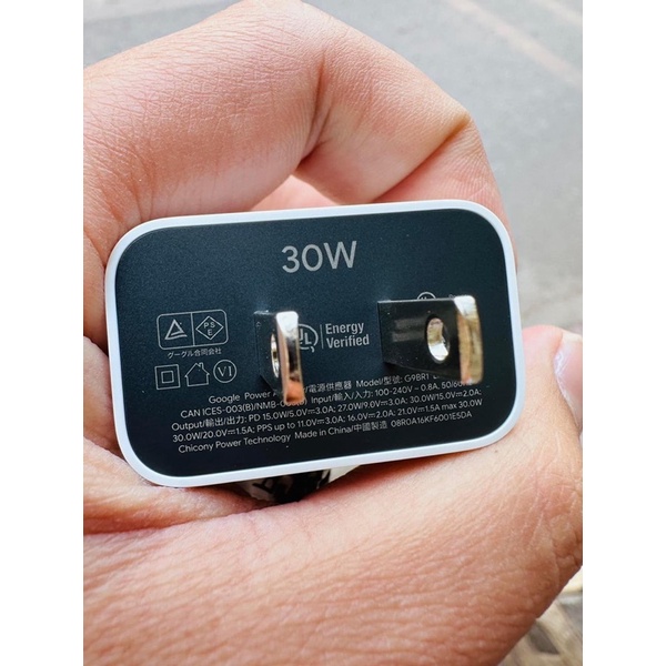 Củ sạc nhanh 30W Google cho iphone và android - chính hãng - Bảo hành 12 tháng
